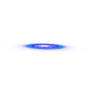 Blue Halo - glowing - halo - Transparent Background PNG