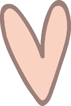 Heart Shape Pattern - pink - Transparent Background PNG