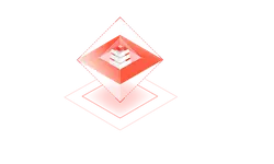 Red Pyramid - red - Transparent Background PNG