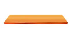 Orange Platform - object - PNG
