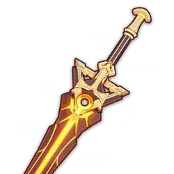 Golden Sword - weapon - PNG