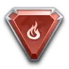 Flame Gem - red - No Watermark PNG
