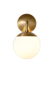Spherical Wall Sconce - furniture - No Background PNG