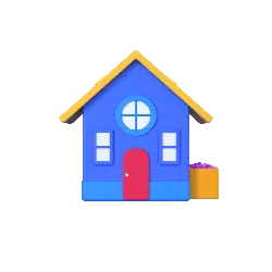 Colorful House - Curated PNG