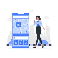 Mobile Navigation App - location - Lossless PNG