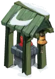Snowy Cabin - moon - Free Download PNG