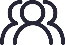 Three People Icon - Free PNG