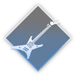 Electric Guitar - instrument - metal - PNG