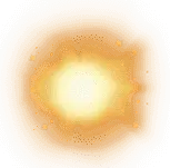 Golden Halo - glow - shining - Transparent Background PNG