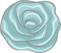 Blue Rose - plant - illustration - High Resolution PNG