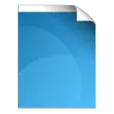 Blue Document Icon - design - High Resolution PNG