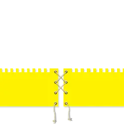 Yellow Tie - simple - Free PNG