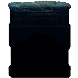 Blue Building - modern - blue - High Resolution PNG