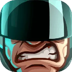 Angry Cartoon Character - helmet - Transparent Background PNG