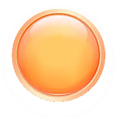 Orange Button - icon - user interface element - PNG Images