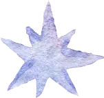 Snowflake - cold - hexagonal - Transparent Background PNG