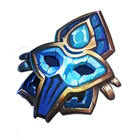 Blue Gem Mask - gem - Free PNG