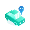 Green Car - location - No Watermark PNG
