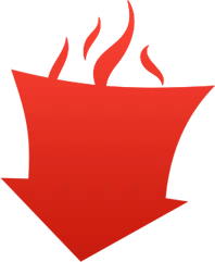 Red Arrow - logo - Transparent Background PNG