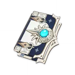 Blue Gem Badge - No Background PNG