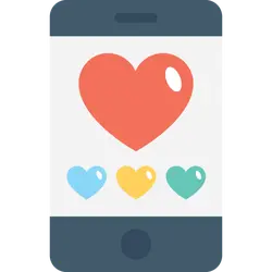 Heart Pattern - phone - graphic design - No Background PNG