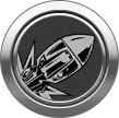 Rocket - flying vehicle - space exploration - Transparent Layer PNG