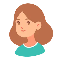 Smiling Girl - Transparent Background PNG