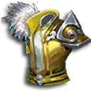 Gold Helmet - metal - Free PNG