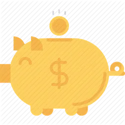 Piggy Bank - bank - High Resolution PNG