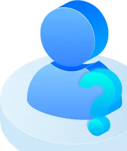 Blue Person Question Mark Icon - question mark - High Resolution PNG