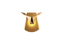 Bull Head Lamp - lamp - Transparent Layer PNG