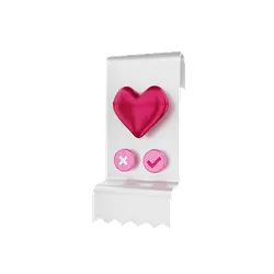 Heart Button Device - heart shape - Free Download PNG