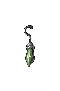 Green Gem Pendant - jewellery - No Background PNG