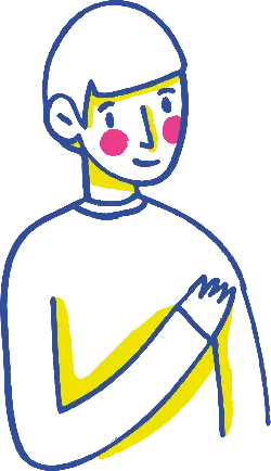 Person in Blue Clothing - simple - High Resolution PNG