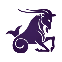 Purple Goat - artistic - PNG Images