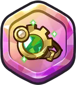 Green Gem Gear - green - Transparent Layer PNG