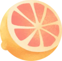Grapefruit - fruit - sweet - Transparent Layer PNG