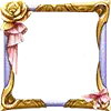 Floral Frame - yellow - No Watermark PNG