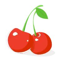 Cherry - eatable - shiny - Transparent Layer PNG