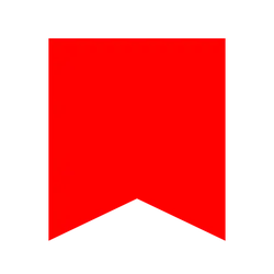 Red Flag - Transparent Background PNG