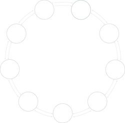 Octagonal Pattern - line - PNG