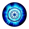 Blue Energy Symbol - mystical - PNG