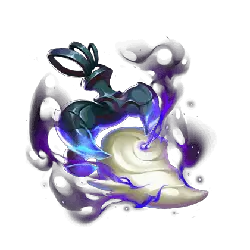 Mysterious Potion Bottle - blue - Transparent Layer PNG