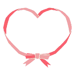 Heart Ribbon - ribbon - decoration - Transparent Background PNG
