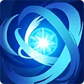 Blue Energy Beam - dynamic - Transparent Layer PNG