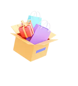 Gift Box - bag - PNG