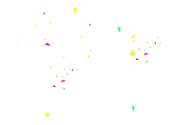 Colorful Triangles - shape - color - High Resolution PNG
