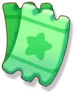 Green Scroll - object - High Resolution PNG