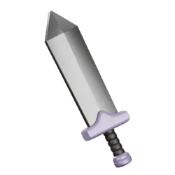 Crystal Sword - fantasy - Free Download PNG