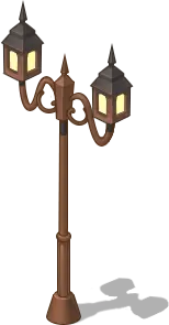 Street Lamp - vintage - Lossless PNG